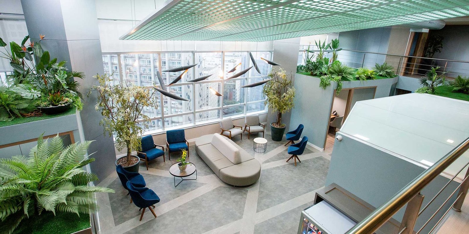 Ambiente de espera da Clinovi Paulista